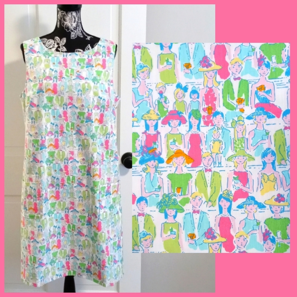 🦄VERY HTF Lilly Pulitzer Originals🦄 - Worth Shift Dress